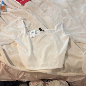 Windsor Sheer White Blouse